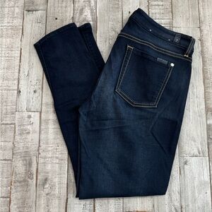 7 For All Mankind Dark  Skinny Jeans
